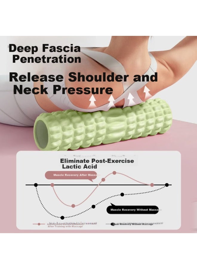 YOUMEI You Mei Foam Roller Muscle Relaxation Roller Spiky Massage Stick Yoga Column Fitness Slimming Tool - Image 4