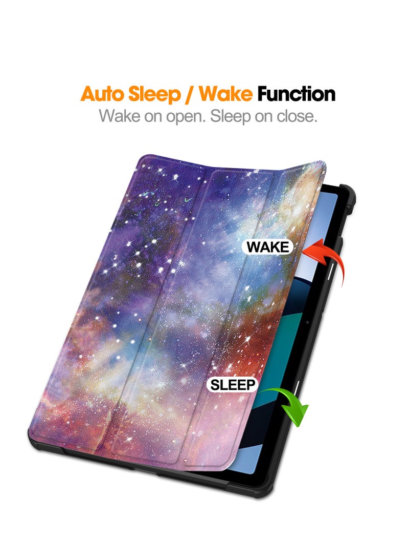 Case For Xiaomi Redmi Pad SE 11 Multi-Viewing Angles All New PU Leather Smart Cover with Auto Sleep Wake Feature Slim Flip Shell Case for Xiaomi Redmi Pad SE 11 - Image 2