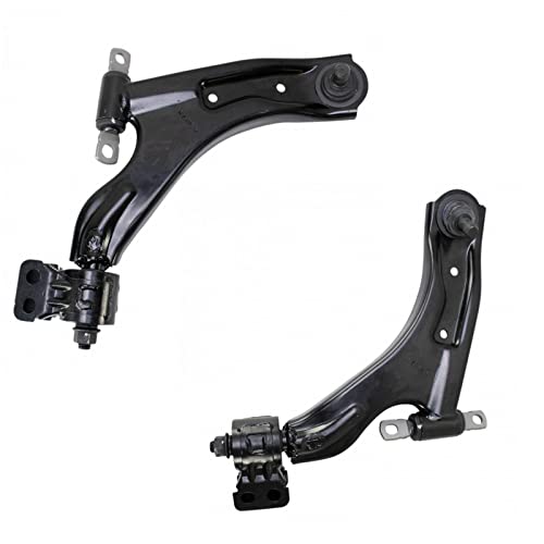 TRQ Front Lower Control Arm with Ball Joint Set Compatible with 2013-2015 Chevrolet Spark 2014-2016 Spark EV - Image 1