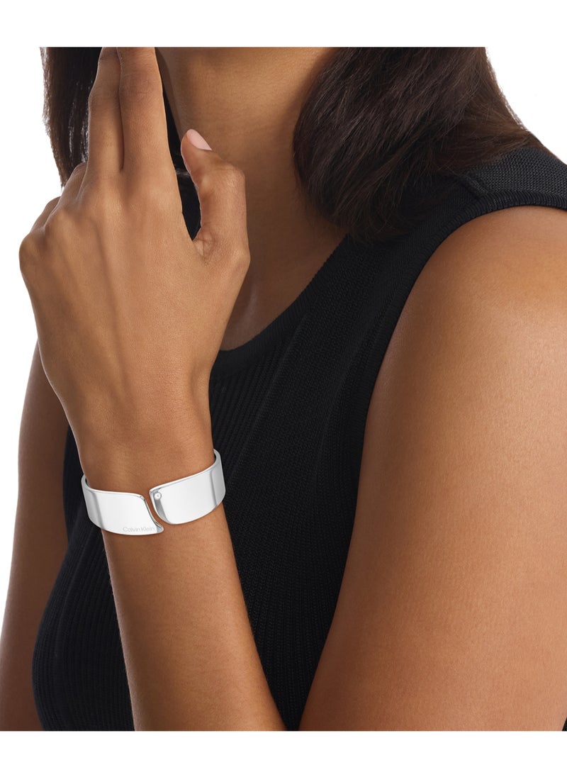 CALVIN KLEIN CALVIN KLEIN JEWELRY CK CHERISHED WOMENS HINGE BANGLE - 35000659  - Image 2