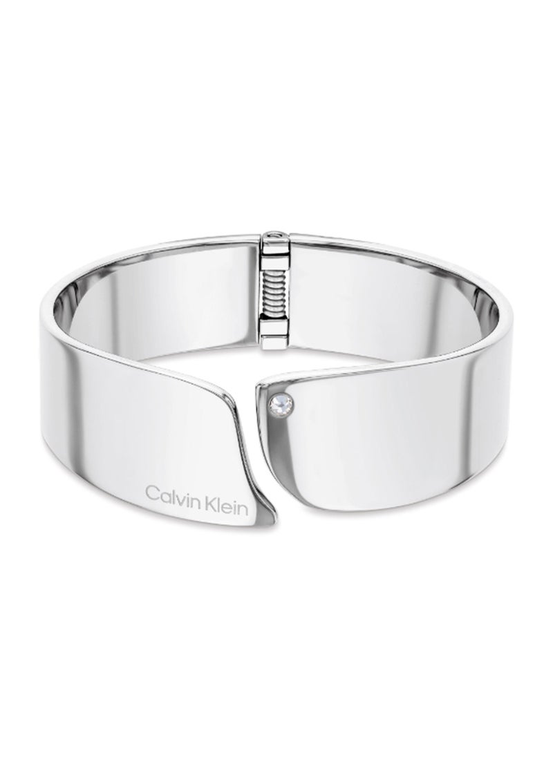 CALVIN KLEIN CALVIN KLEIN JEWELRY CK CHERISHED WOMENS HINGE BANGLE - 35000659  - Image 3