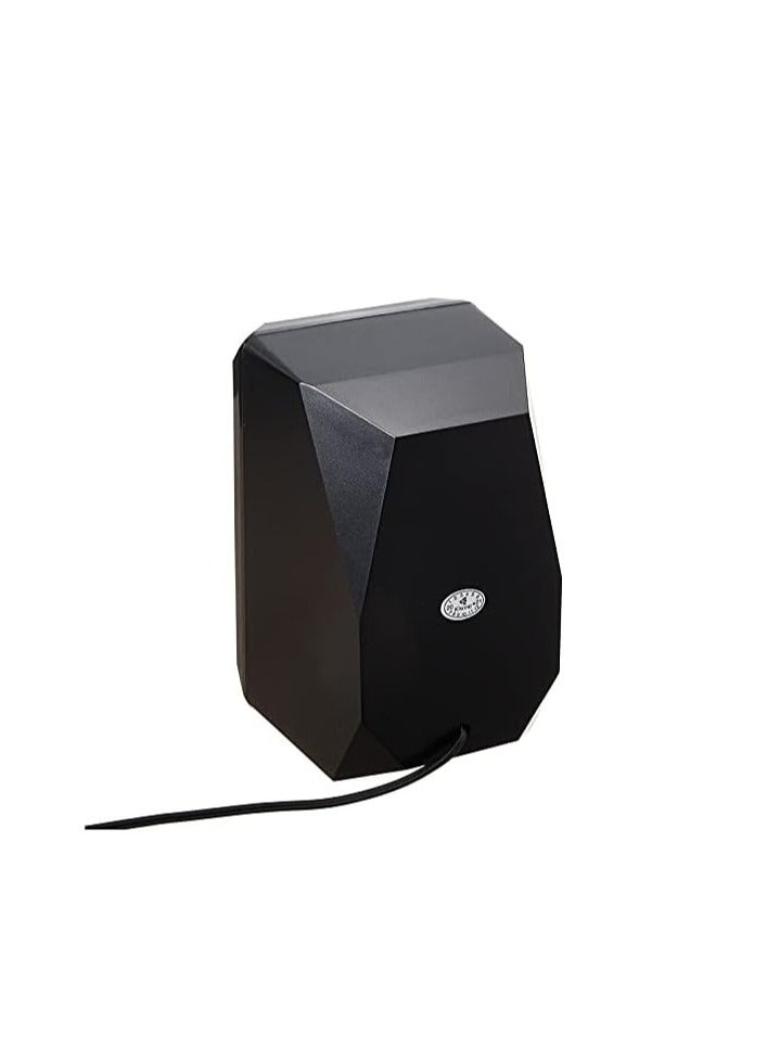 Kisonli Wired Multimedia Speaker for PC and Laptop – 3W / 2.0 Channel | Gold KS-04 - Image 3