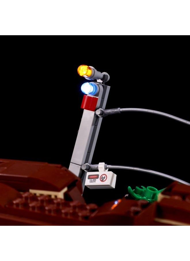 BRIKSMAX - BRIKSMAX Light for Lego T. rex-Breakout 76956 - Led Lighting Kit Compatible with Lego 76956 - Not Include The Lego Set - Image 1