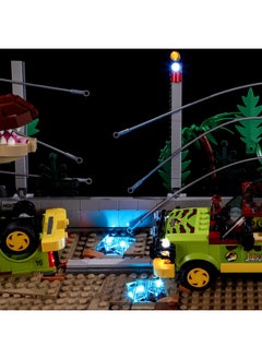 BRIKSMAX BRIKSMAX Light for Lego T. rex-Breakout 76956 - Led Lighting Kit Compatible with Lego 76956 - Not Include The Lego Set  - Image 3