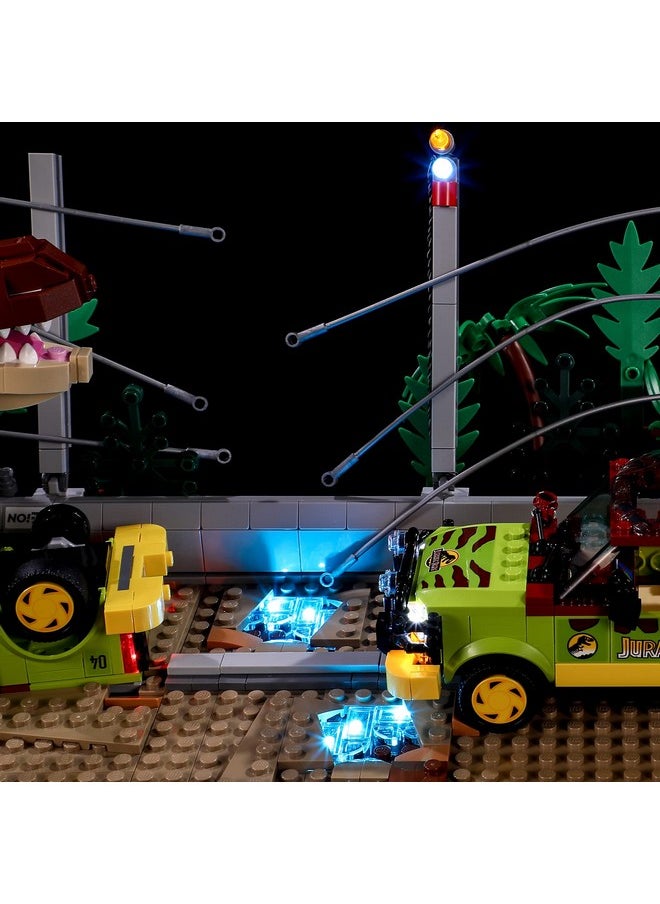 BRIKSMAX - BRIKSMAX Light for Lego T. rex-Breakout 76956 - Led Lighting Kit Compatible with Lego 76956 - Not Include The Lego Set - Image 1