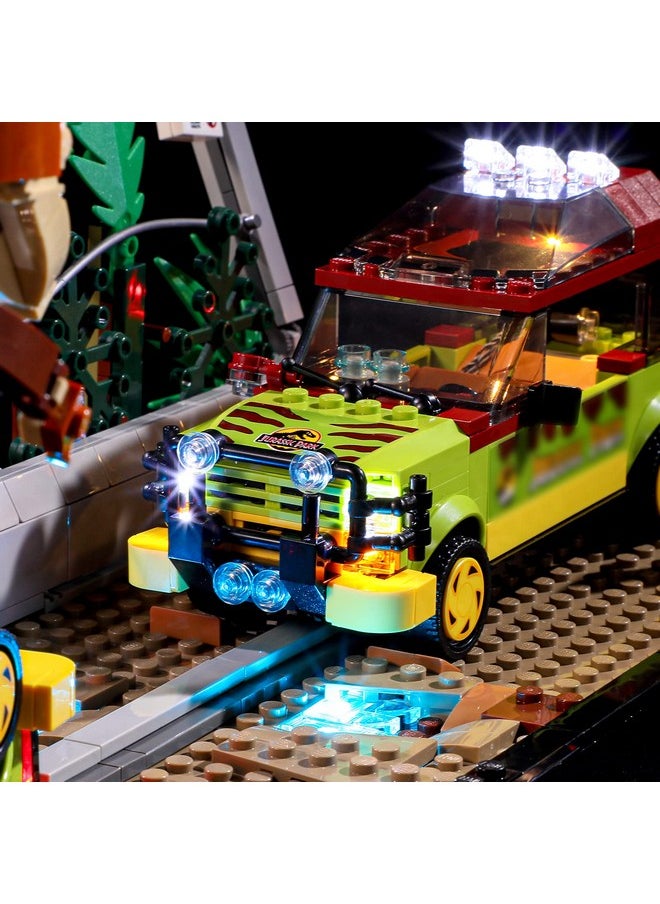 BRIKSMAX - BRIKSMAX Light for Lego T. rex-Breakout 76956 - Led Lighting Kit Compatible with Lego 76956 - Not Include The Lego Set - Image 1