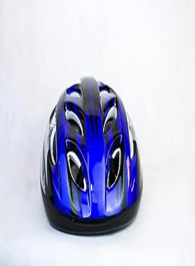 Generic Generic All Sports Helmet - Blue and black and silver-One Size