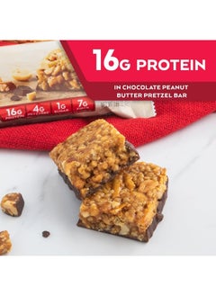 Atkins , Chocolate Peanut Butter Pretzel Bar, 5 Bars, 1.69 Oz (48 G) Each  - Image 2