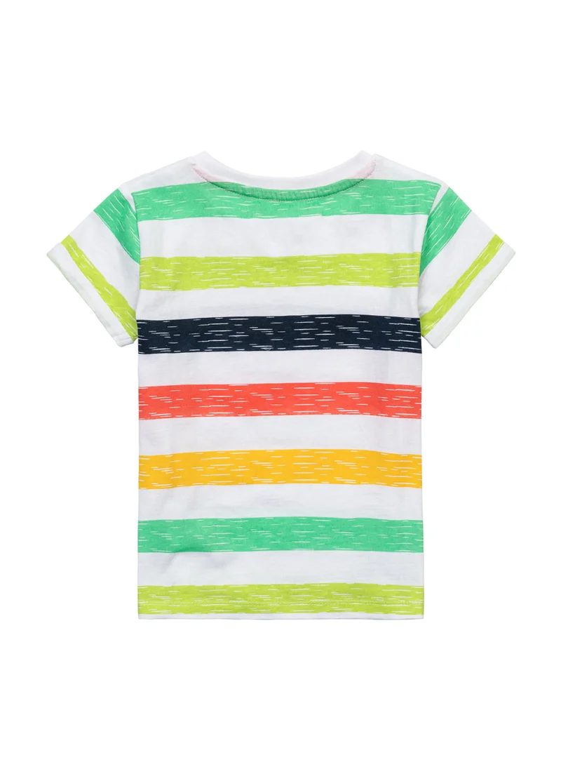 MINOTI Kids Boys  Roll Sleeve T-Shirt With Print