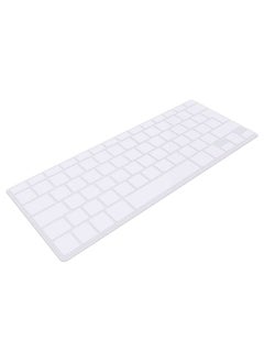 UK Layout Skin Keyboard Cover Compatible With Apple MacBook Air, Pro, Retina, 13"/15"/17" Model A1466/A1369, Clear