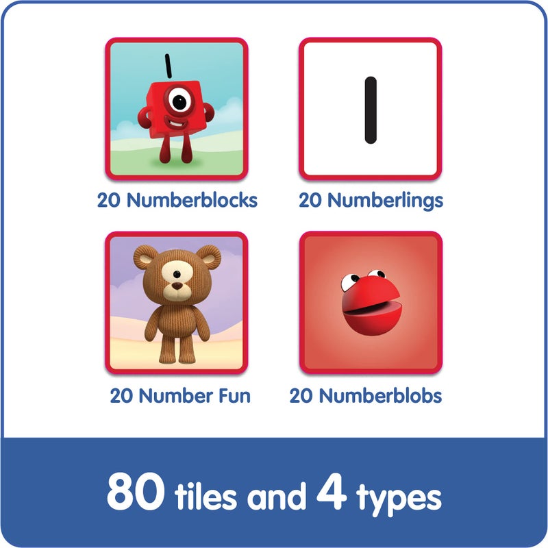 hand2mind hand2mind Numberblocks Memory Match Game, Matching Card Game, Numbers for Toddlers, Kindergarten Math Toys, Counting Toys, Preschool Learning Activities, Kids Birthday Gift, Easter Basket Stuffers  - Image 2