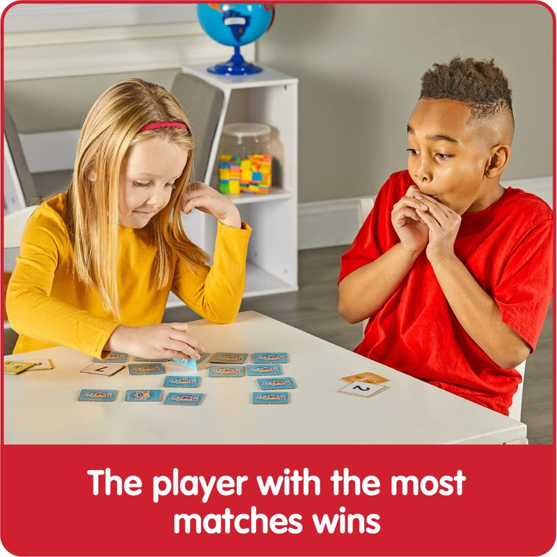 hand2mind hand2mind Numberblocks Memory Match Game, Matching Card Game, Numbers for Toddlers, Kindergarten Math Toys, Counting Toys, Preschool Learning Activities, Kids Birthday Gift, Easter Basket Stuffers  - Image 4