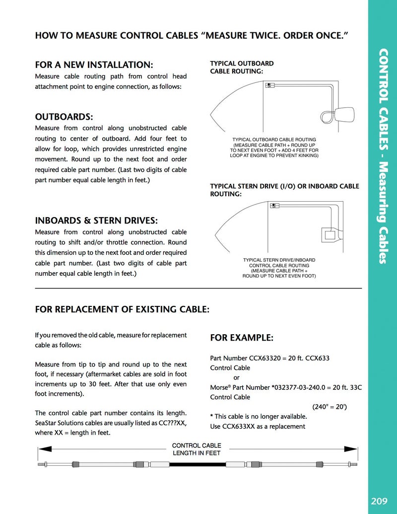 SeaStar كابل تحكم Dometic SeaStar Xtreme، CCX17913، 13 قدم، ذهبي - Image 5