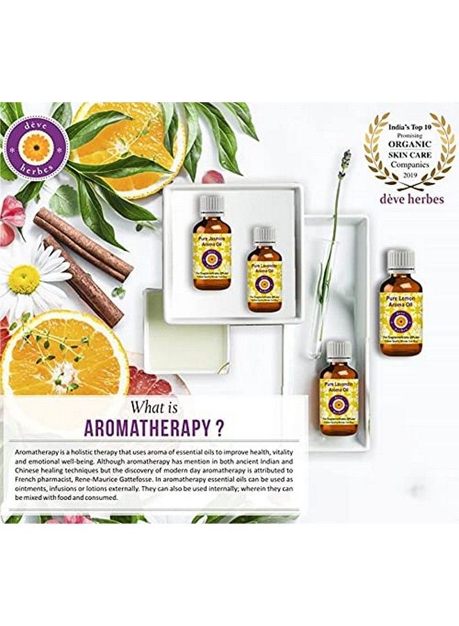 Deve Herbes Pure Orange Essential Oil 100Ml (Citrus Sinensis) 100% Natural Therapeutic Grade Steam Distilled - Image 3