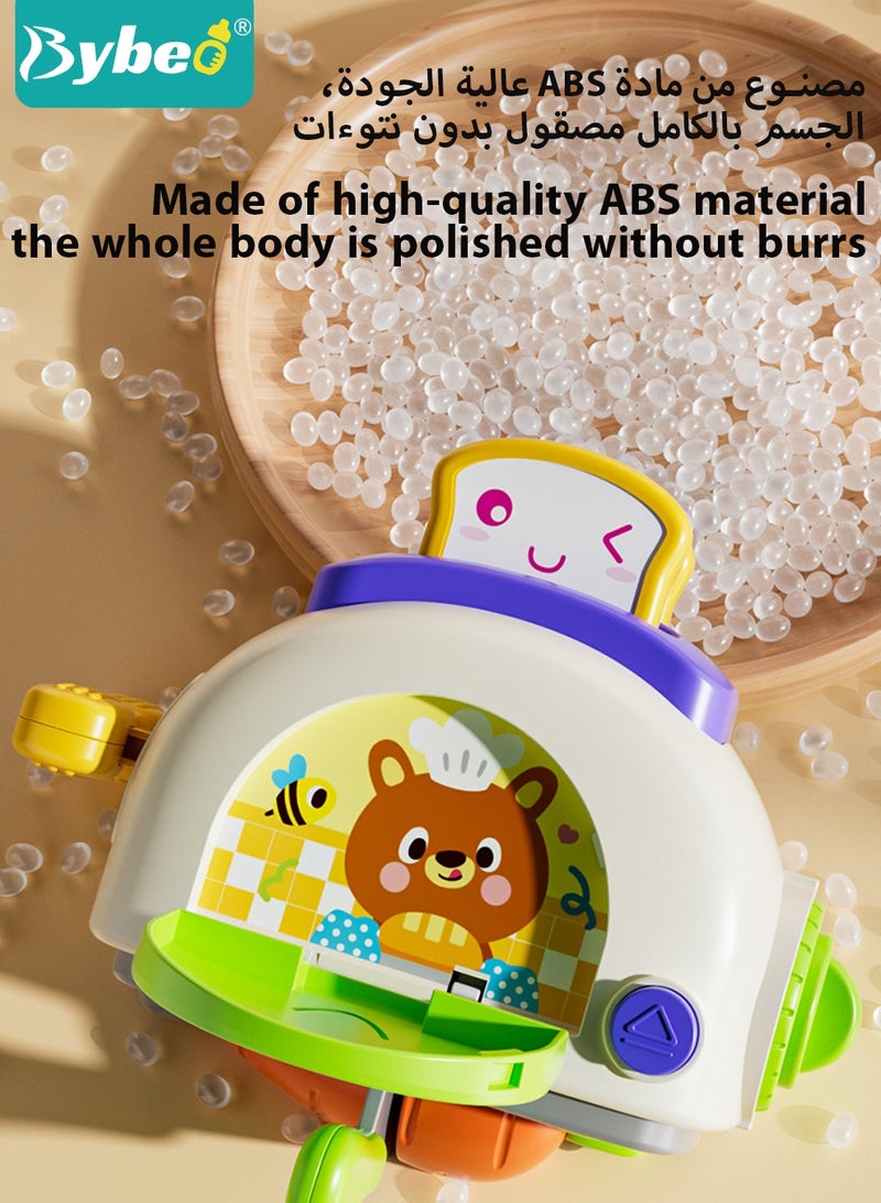 Bybeo 5-in-1 Toddler Activity Cube, Baby Busy Board Cube, Montessori Sensory Toys for Fine Motor Skills, Early Development Toys, Carseat Plane Travel Toy for Toddler 1-3 Years Old - Image 5