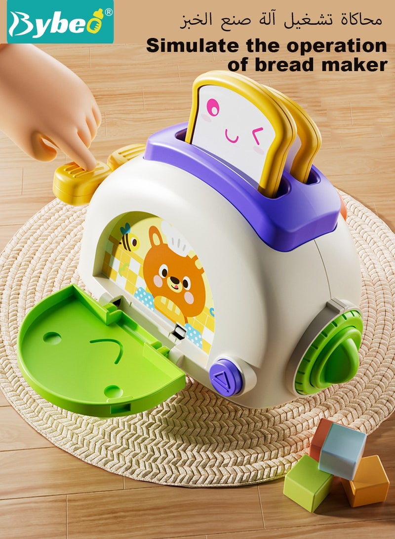 Bybeo 5-in-1 Toddler Activity Cube, Baby Busy Board Cube, Montessori Sensory Toys for Fine Motor Skills, Early Development Toys, Carseat Plane Travel Toy for Toddler 1-3 Years Old - Image 2