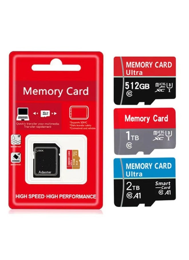 Generic - 2025Micro Sd Card Memory Card 2TB 1TB 512G 256G 128G 64G-Capacity:2tb - Image 1