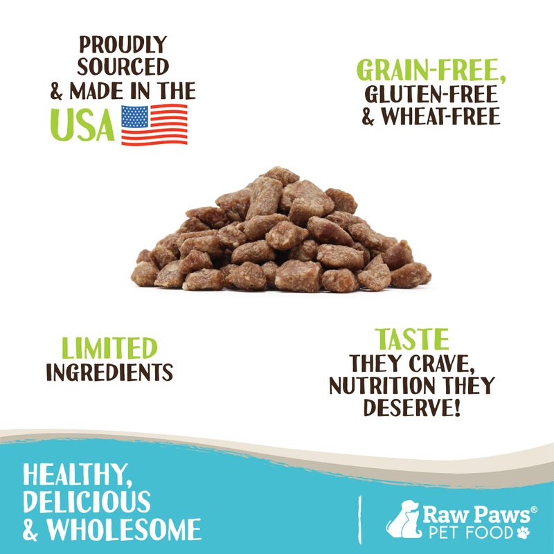 Raw Paws Freeze Dried Dog Food & Cat Food - Rabbit Recipe, 16-oz - Made in USA - Freeze-Dried Dog Food, Raw Dog and Cat Food - Image 2