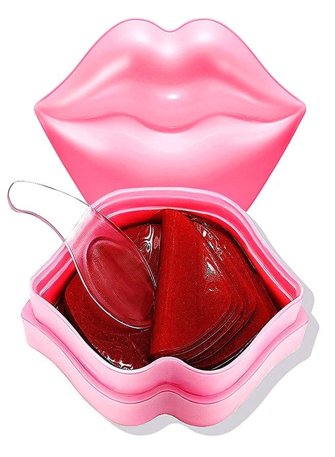 TONIRY Hydrating Lip Mask,Lip Sleep Mask 20 Pcs Reduces Lines and Restores Moisture, Effectively Nourishes Skin, Gel Treatment Plumping Care Products (Lip Mask-Pink) - Image 1