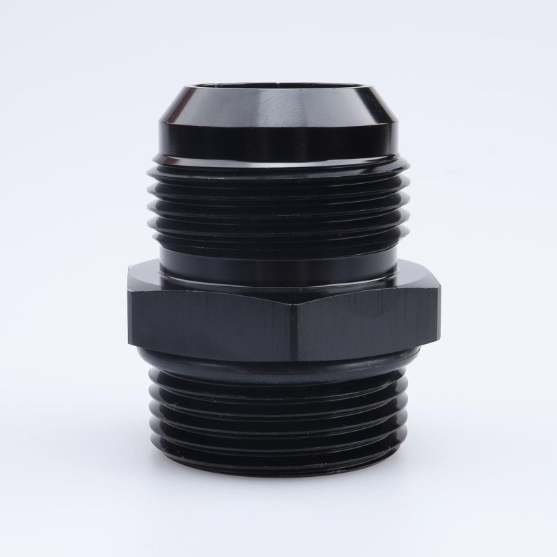 AC PERFORMANCE Male -16 an to -16 an ORB Fitting Adapter Aluminum Black