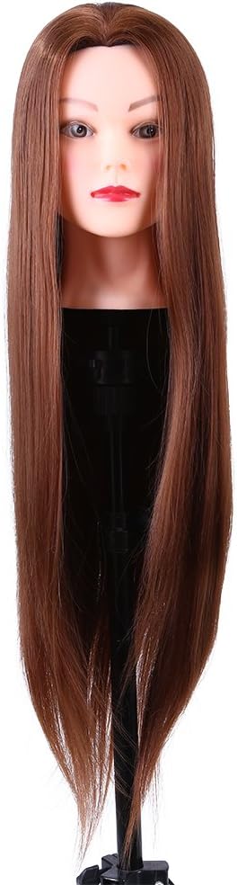 رأس تدريب تصفيف الشعر الاحترافي من إستينك بطول 61 سم مع حامل طاولة