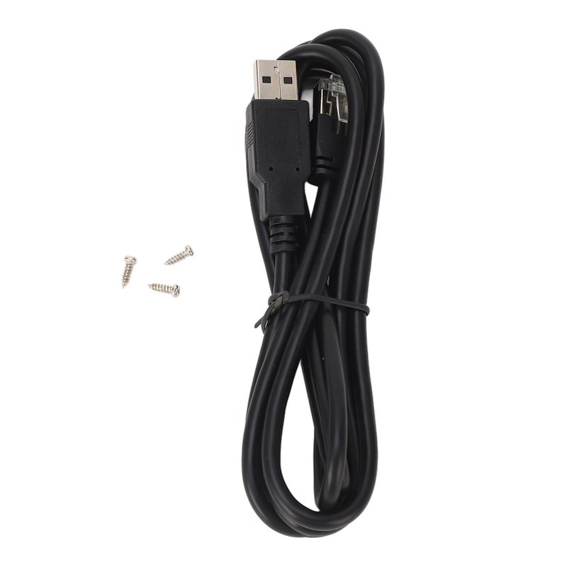 2D 1D QR Barcode Scanner Hands Free Desktop USB Automatic 1D Barcode Code Reader for Shop - Image 5