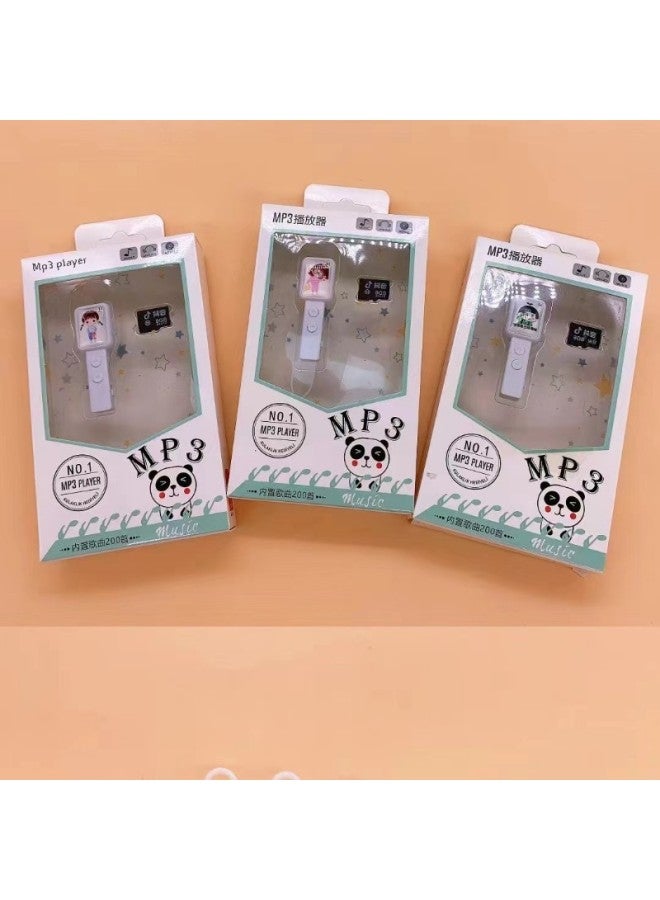 Special MP3 Student Walkman Music Card MP3 Suit Cartoon Song MP3-Memory Capacity:Bare Metal With Cassette Packaging With Charging Cable  - Image 1