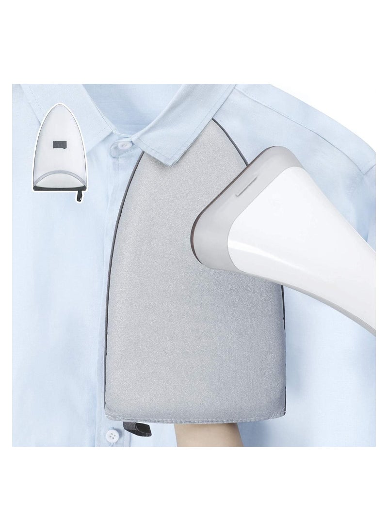 RATSAW Garment Steamer Ironing Glove Waterproof Anti Steam Mitt with Finger Loop Household Ironing Sponge Pad  - Image 1