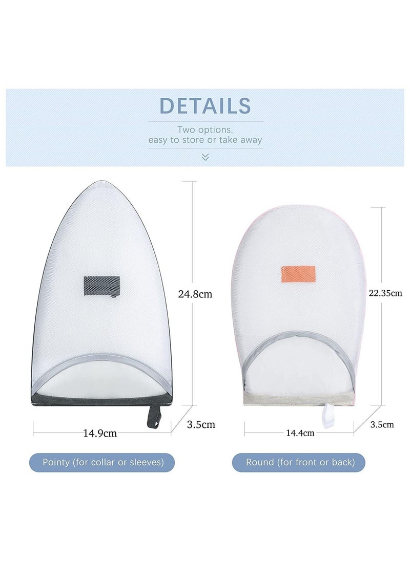 RATSAW Garment Steamer Ironing Glove Waterproof Anti Steam Mitt with Finger Loop Household Ironing Sponge Pad  - Image 3