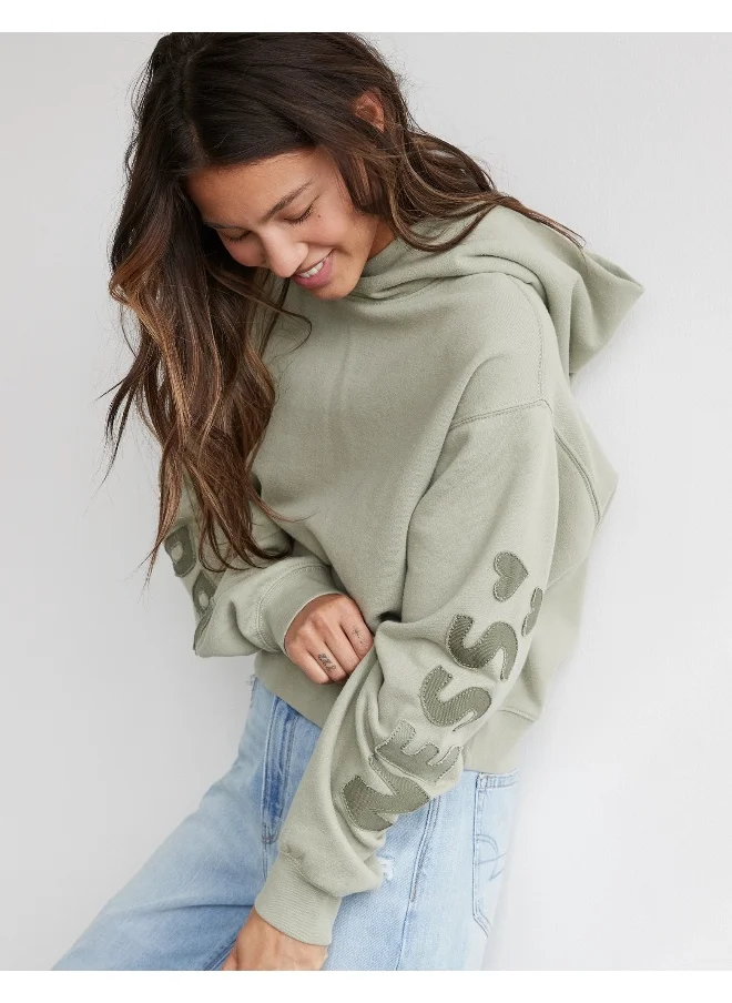 American Eagle Classic Graphic Pullover Hoodie