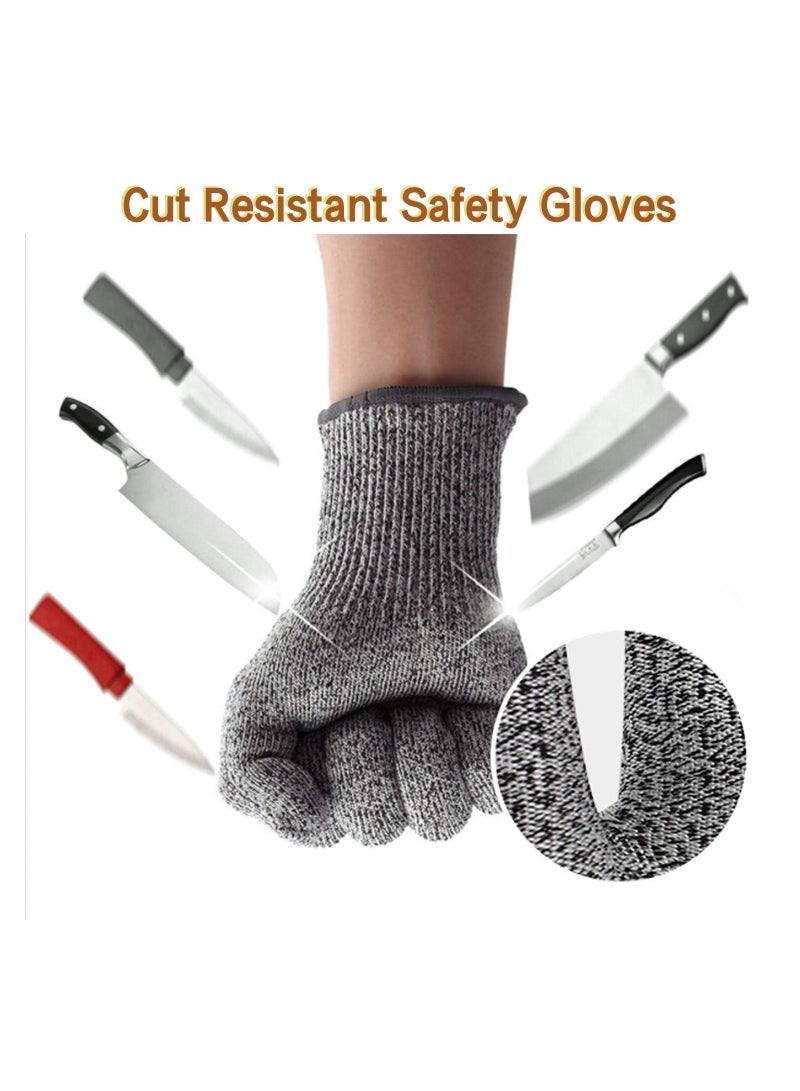 Zikra طقم نحت الخشب 7 في 1، مجموعة أدوات نحت الخشب مع سكين نحت خطاف، سكين نحت، سكين نحت رقائق، قفازات النجارة، شarpener سكين النحت، أداة نحت، حزمة للمبتدئين في النجارة - Image 3