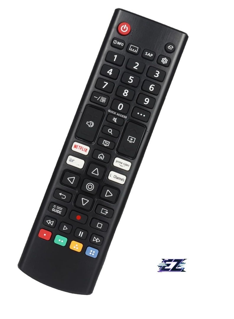 ELTRAZONE "Universal Remote Control AKB76037601 Compatible with LG LED OLED LCD Smart TV, 4K 8K UHD HDTV WebOS NanoCell QLED with Netflix and Prime Video Keys – Includes Batteries" - Image 2