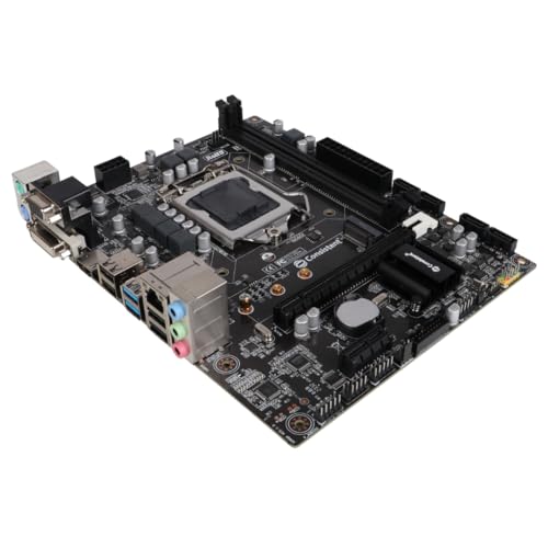 Consistent H-310 Motherboard 8th, 9th Gen i3, i5, i7, DDR4 Slots for RAM, Motherboard with SATA II&III, 3Year Warranty - Image 1