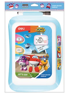 Deli A4 Size Double Sided Erasable White Study Board  - Image 1