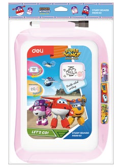 Deli A4 Size Double Sided Erasable White Study Board  - Image 2
