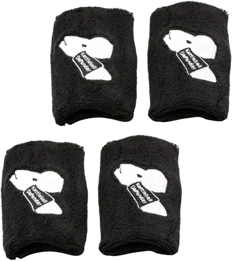 كلاراكو زوجان من واقيات المعصم السوداء لألعاب القوى كيتل بيل مع دعامة واقية - Image 3