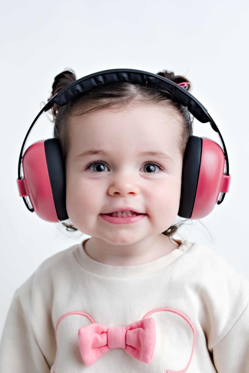 BANZ Earmuffs Infant Hearing Protection â€“ Ages 0-2 Years (Maroon) - Image 5
