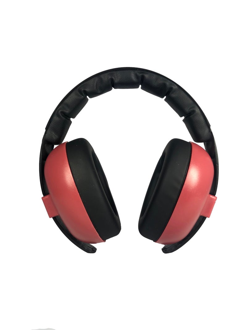 BANZ Earmuffs Infant Hearing Protection â€“ Ages 0-2 Years (Maroon) - Image 3