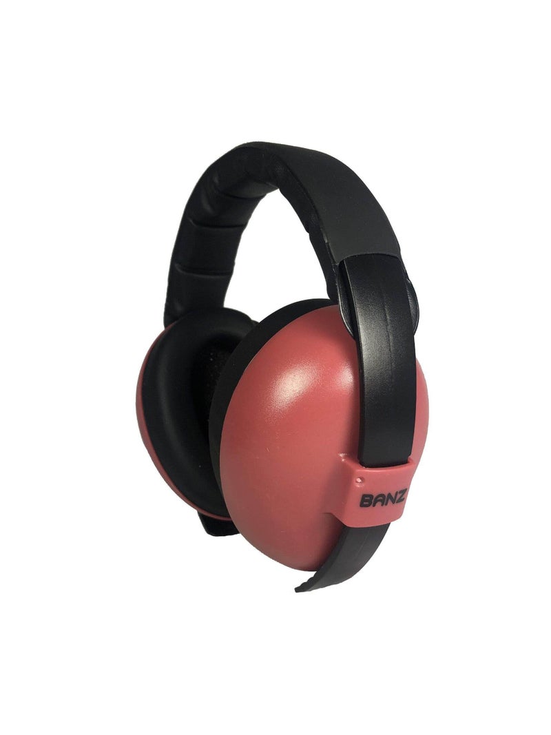 BANZ Earmuffs Infant Hearing Protection â€“ Ages 0-2 Years (Maroon) - Image 4
