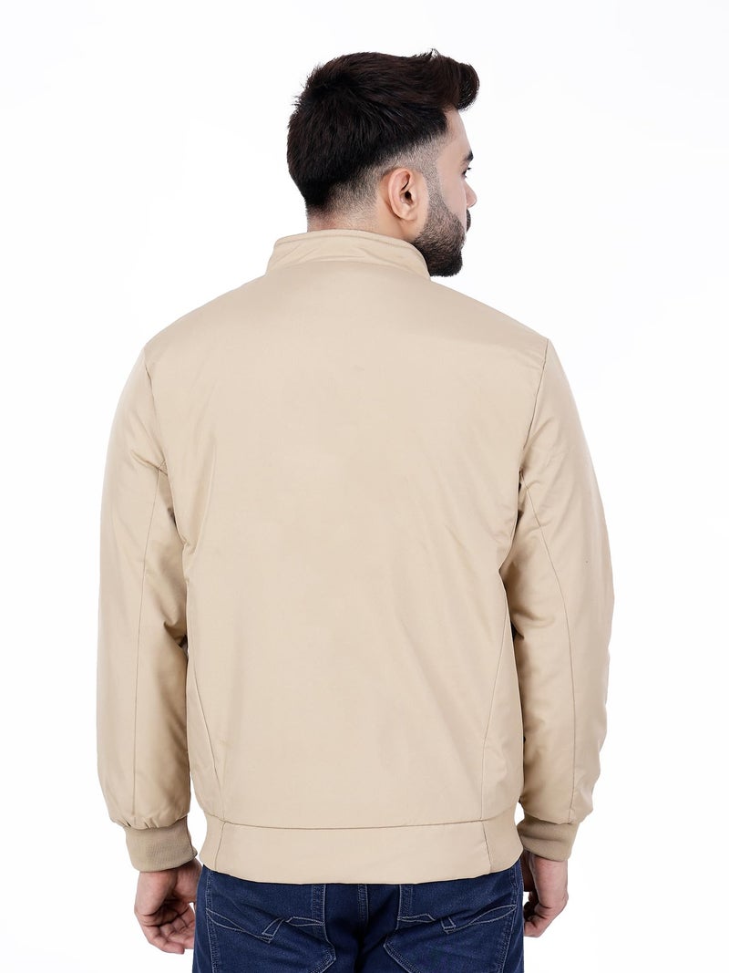 Dollar Dolllar Jackets for Men Stylish latest Casual Zipper Bomber Winter Jacket Full Sleeve Water Resistant Jacket for Men Non Reversible - Image 4