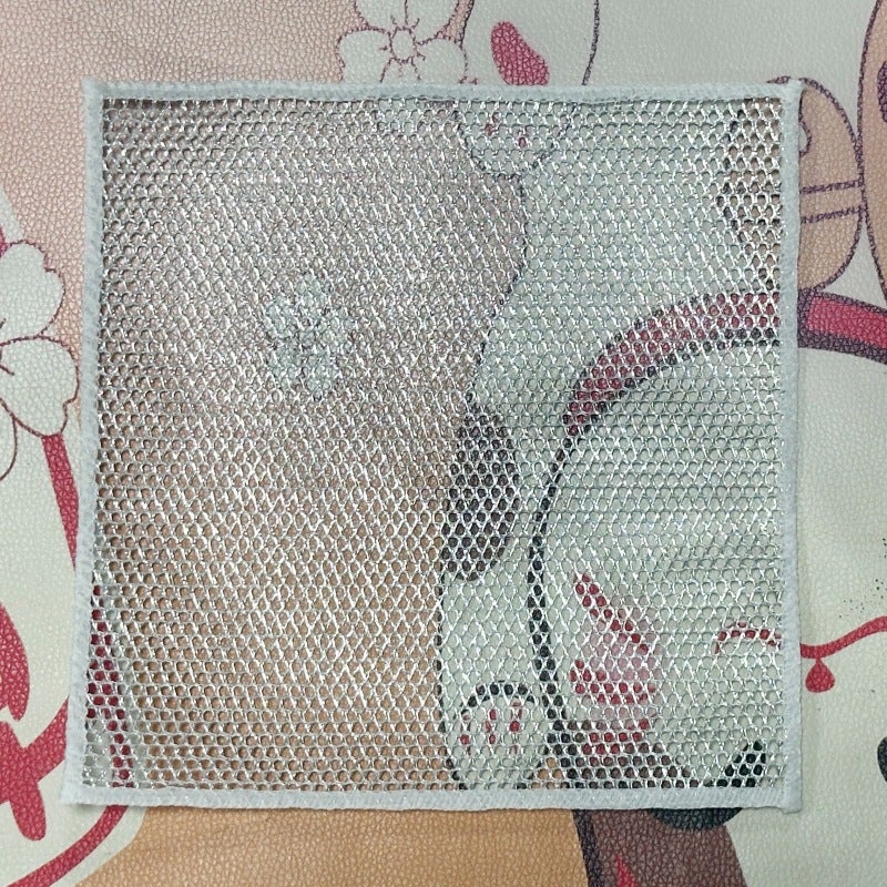 Generic Dual-Sided Metal Kitchen Cleaning Cloth 20*20 [single layer]] 