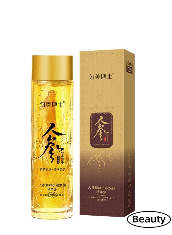 Ginseng Extract Liquid,Ginseng Anti Wrinkle Serum,Ginseng Extract Anti-Wrinkle Original Serum Oil,Korean Red Ginseng Polypeptide Anti Aging Essence,Ginseng Face Serum Reduce Fine Lines(120ml) - Image 1
