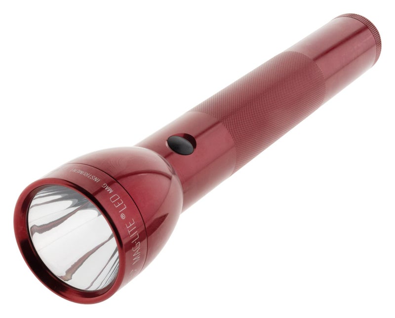 Maglite ML300L LED 3-Cell D Flashlight, Red - Image 1