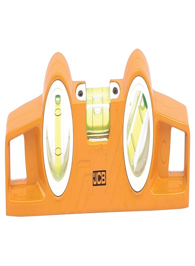 JCB Tools 250mm Scaffold Level, Droped aluminum body, powder coated finish, accuracy: 0.5mm/m, 22025817
