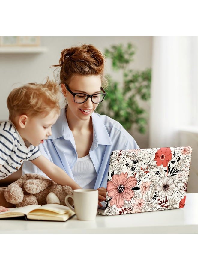 TracyArt Laptop Skin Decal HP 15.6" - Botanical, Laptop Cover Sticker, No Cutting Required, No Bubble, Waterproof, Scratch Resistant - Including Wide Screen and Wrist Pad - Image 4
