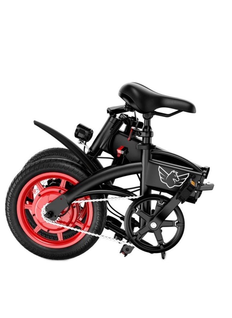 Windhorse Premium Quality Adult Folding Electric Scooter with 350W Brushless Motor, 36V 8AH Battery, Carbon Alloy Frame, 14-Inch Tires, C19 Dual Disk Brake, Adjustable Seat Electric Scooter for Men and Women  - Image 3