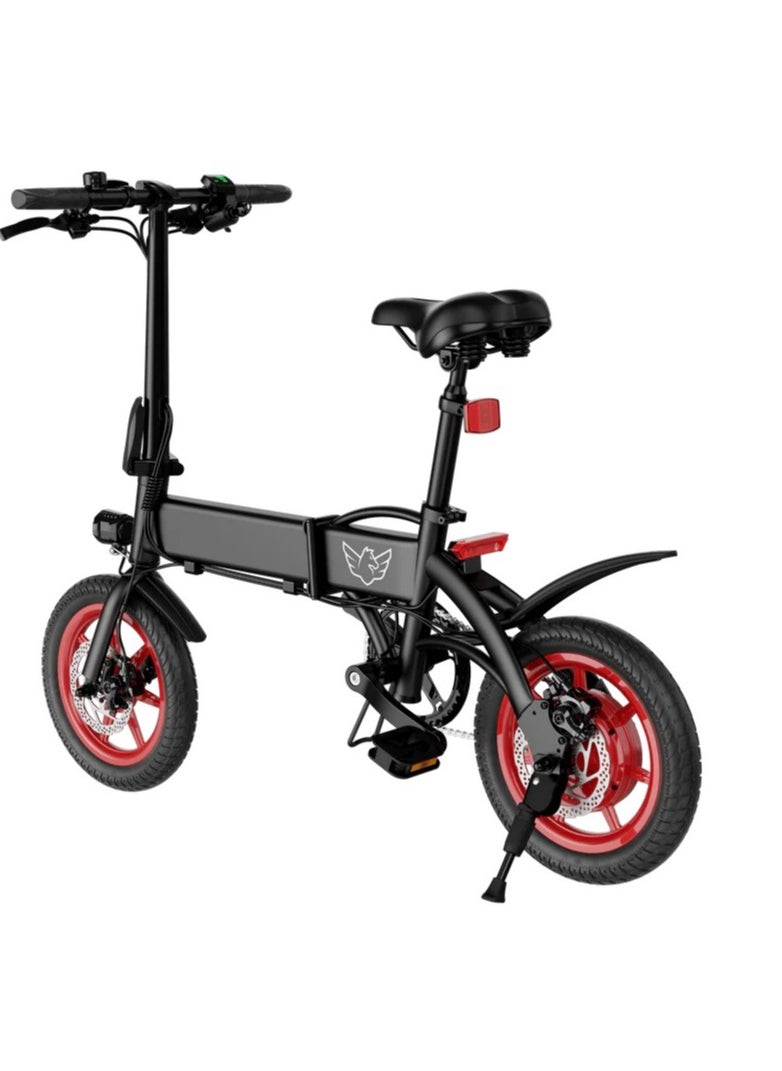 Windhorse Premium Quality Adult Folding Electric Scooter with 350W Brushless Motor, 36V 8AH Battery, Carbon Alloy Frame, 14-Inch Tires, C19 Dual Disk Brake, Adjustable Seat Electric Scooter for Men and Women  - Image 2