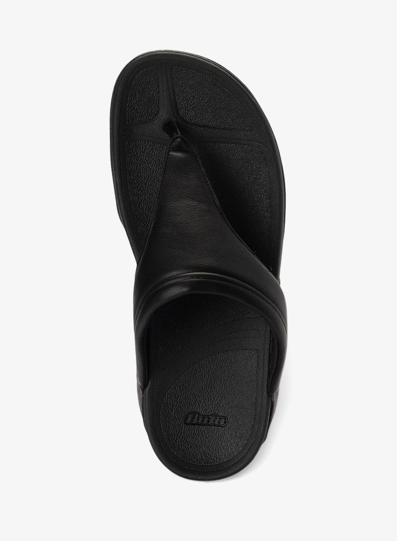 باتا صندل سلايد مريح بتصميم فاصل - Image 3