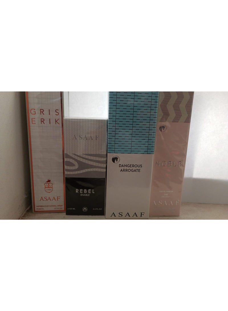ASAAF A distinctive collection of Asaaf perfumes, 4 pieces - Image 2