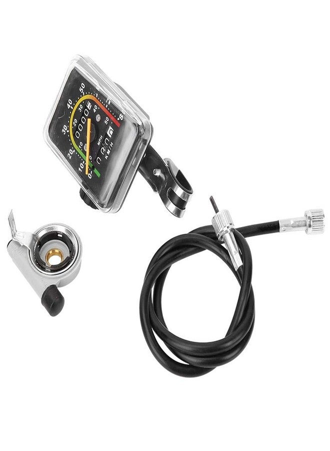 Dilwe Mechanical Odometer, Speedometer Computer Mountain Code Table Mechanical Odometer - Image 1